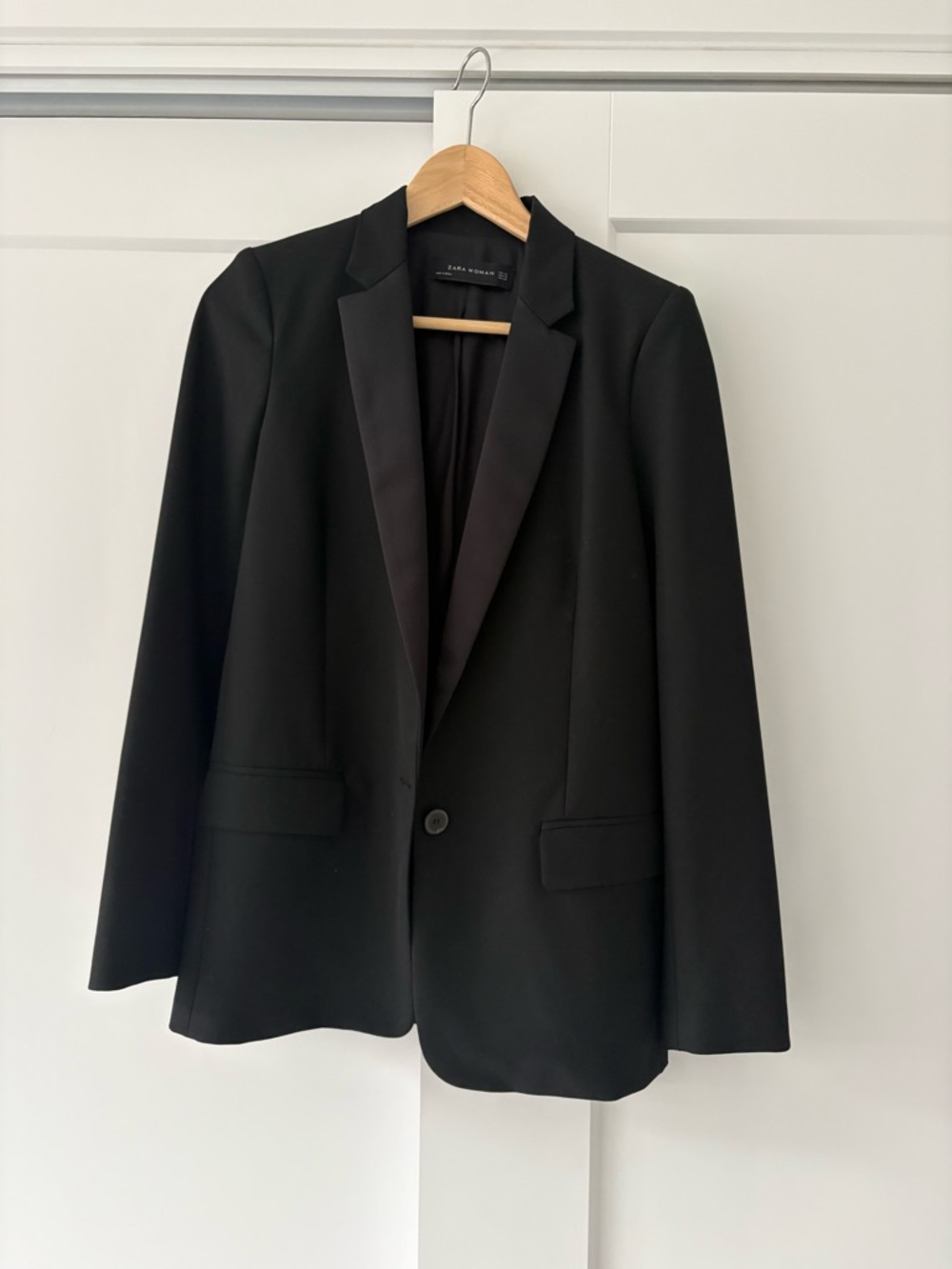 Zara Woman Black Tailored Blazer